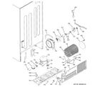 Hotpoint HTS22GBPARCC sealed system & mother board diagram