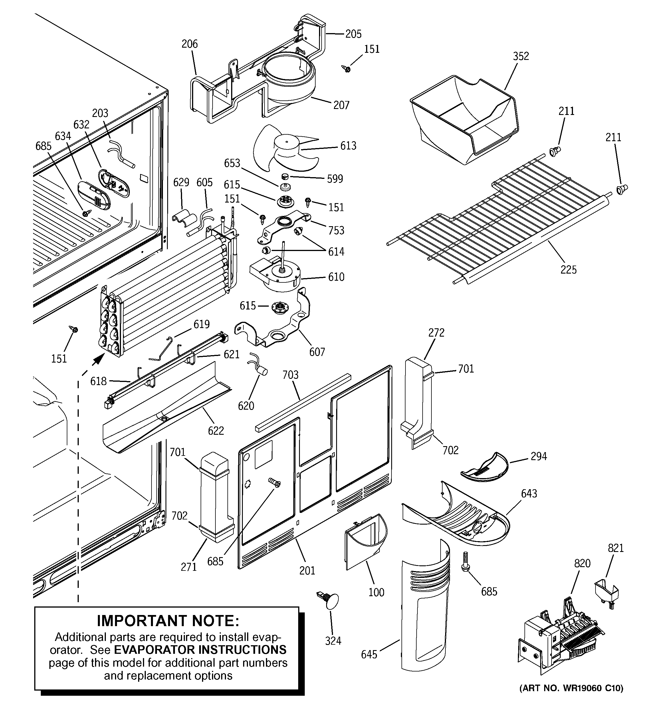 Freezer section