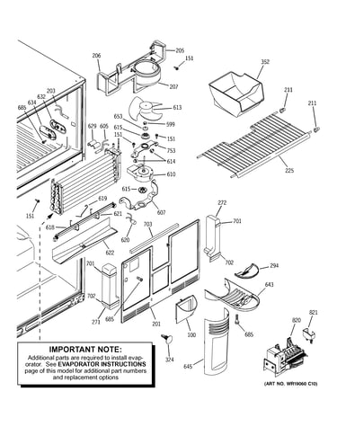Freezer section