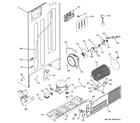 Hotpoint HTS22GCMBRWW sealed system & mother board diagram