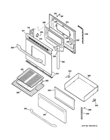 Door & drawer parts