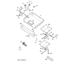 Hotpoint RGB790SEH1SA gas & burner parts diagram