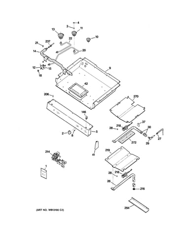 Gas & burner parts