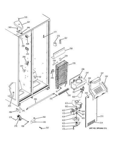 Freezer section
