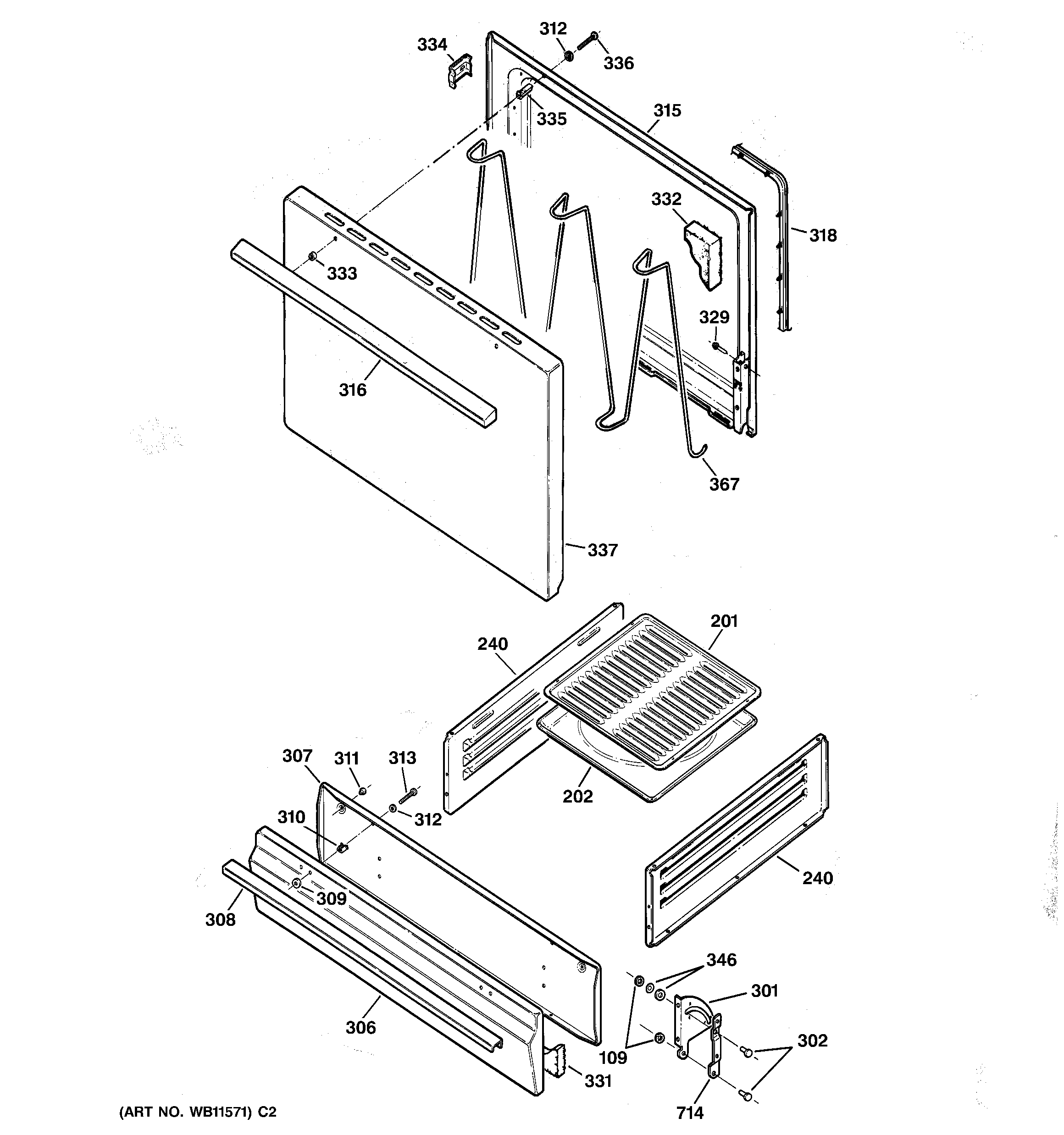 Door & drawer parts