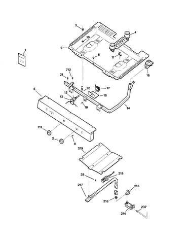 Gas & burner parts