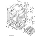 Hotpoint RGB524PEH2WH body parts diagram