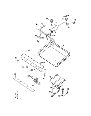 Gas & burner parts