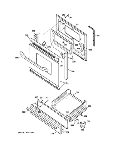 Door & drawer parts