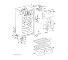 Hotpoint HTR15BBRFLAA cabinet diagram