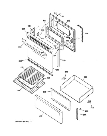Door & drawer parts