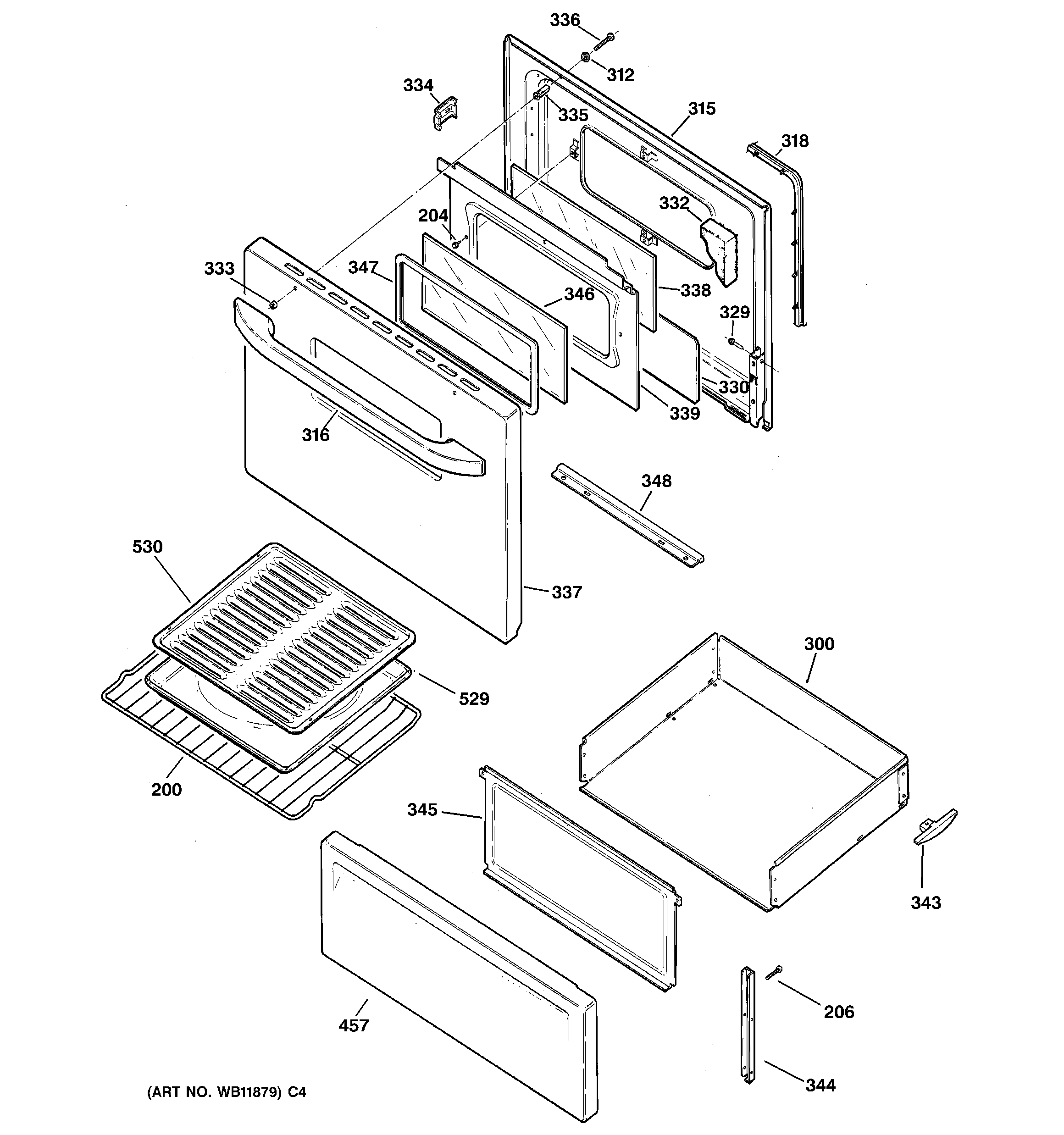 Door & drawer parts