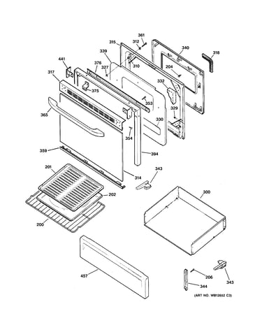 Door & drawer parts