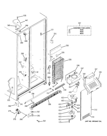 Freezer section