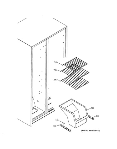 Freezer shelves