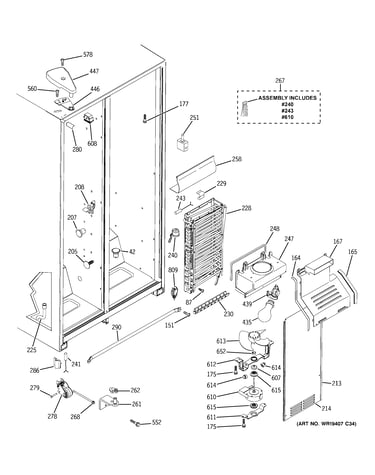 Freezer section