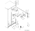 Hotpoint HSS25GFPHWW fresh food section diagram