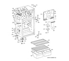 Hotpoint HTS18CCSELCC cabinet diagram