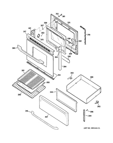 Door & drawer parts