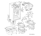 Hotpoint HTS18XBSARWW cabinet diagram