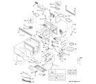 Hotpoint RVM1435WD002 microwave diagram