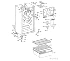 Hotpoint HTS16BBSELCC cabinet diagram