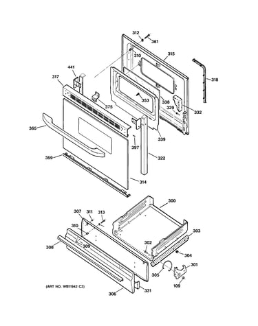 Door & drawer parts