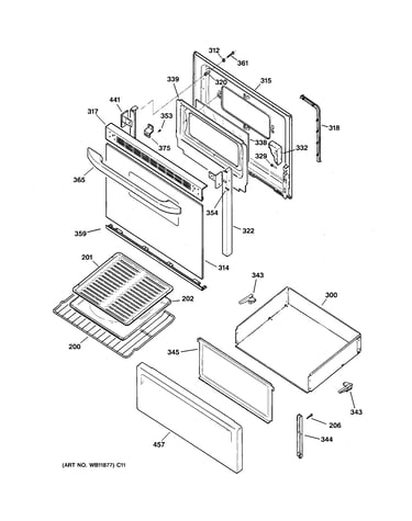 Door & drawer parts