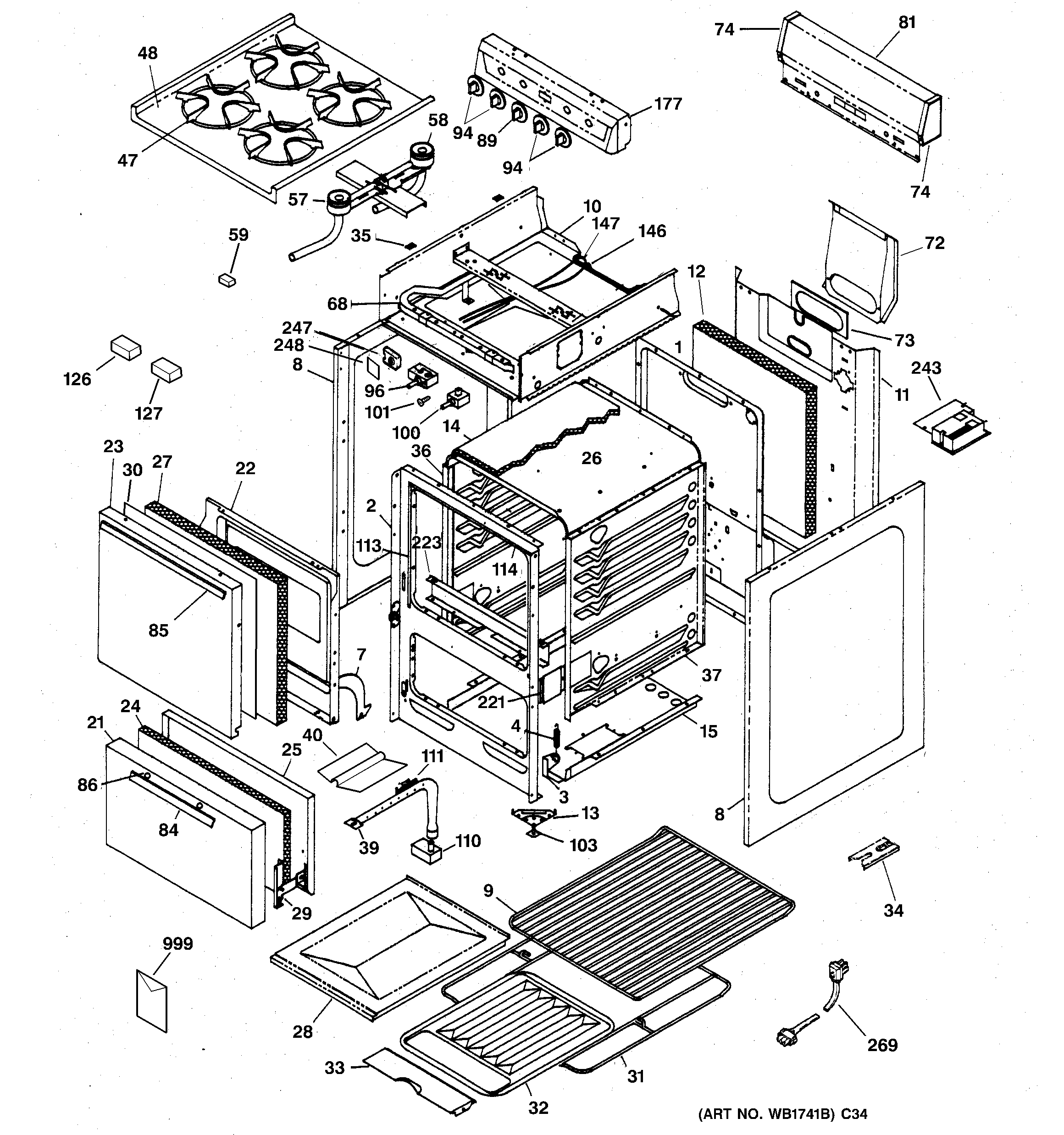 RANGE PARTS