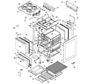 Hotpoint RGA524PW7 range parts diagram