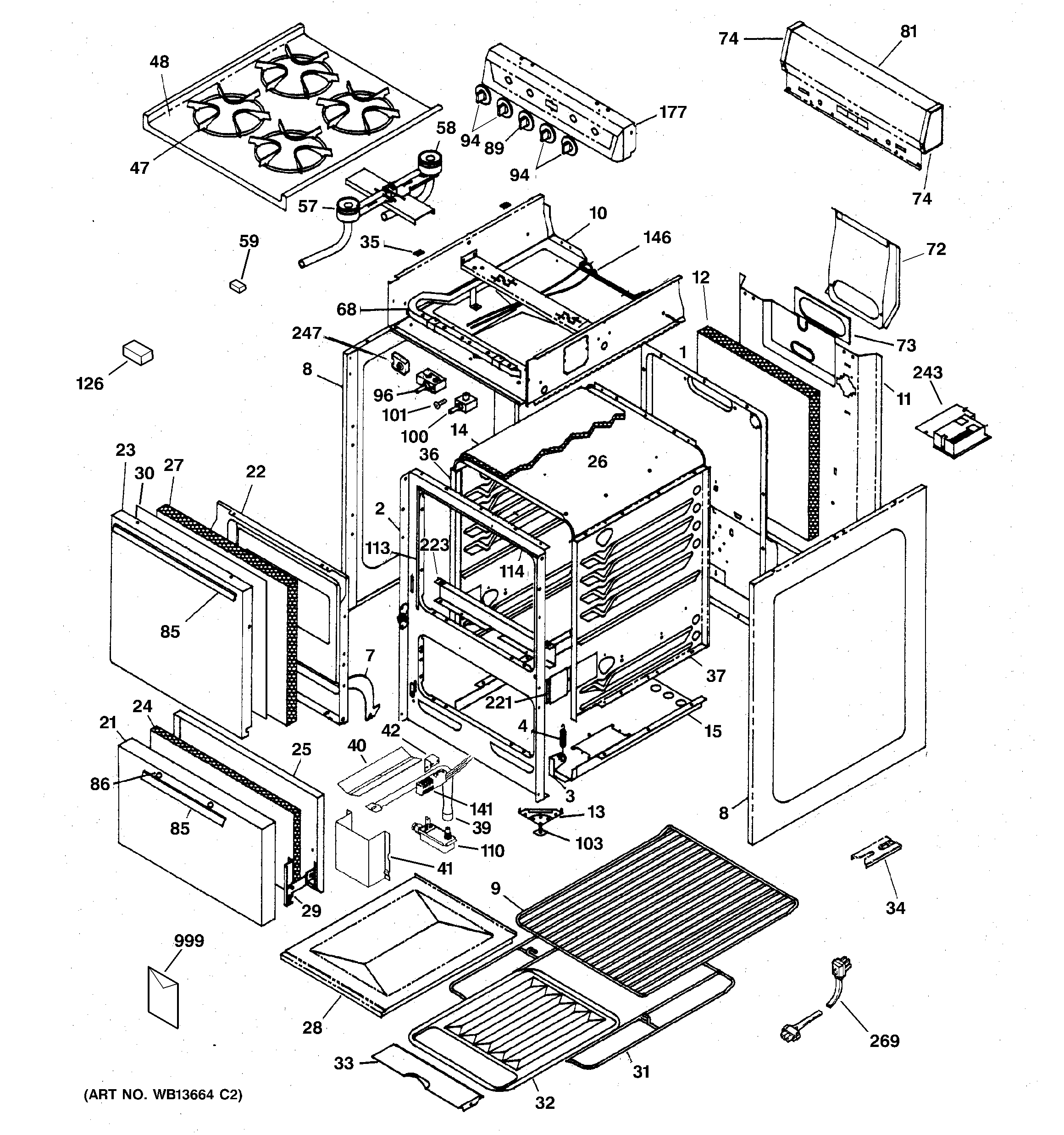 RANGE PARTS