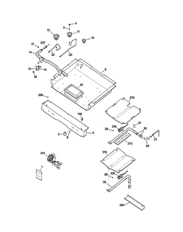 Gas & burner parts