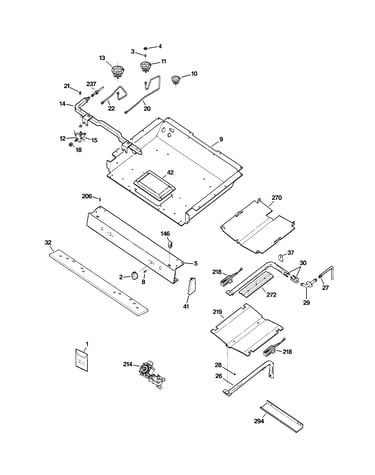 Gas & burner parts