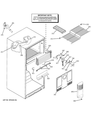 Freezer section