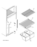 Fresh food shelves