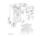 Hotpoint HTR17BBSARWW cabinet diagram