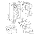 Hotpoint HTS17GBSARWW cabinet diagram