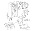 Hotpoint HTS17HBSARWW cabinet diagram