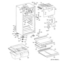 Hotpoint HTS16GBRFRWW cabinet diagram