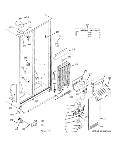 Freezer section