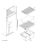 Fresh food shelves