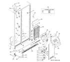 Hotpoint HSH22IFTACC freezer section diagram