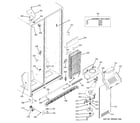 Hotpoint HSH25IFTACC freezer section diagram