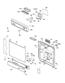 Escutcheon & door assembly