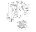 Hotpoint HTS16BBSARCC cabinet diagram