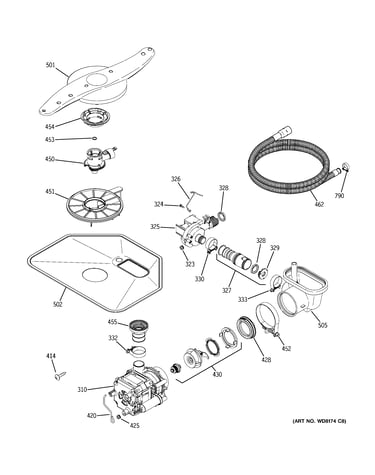 Motor-pump mechanism