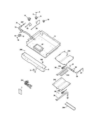 Gas & burner parts