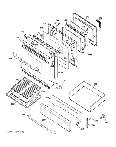 Door & drawer parts