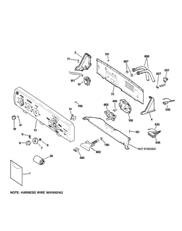 Controls & backsplash