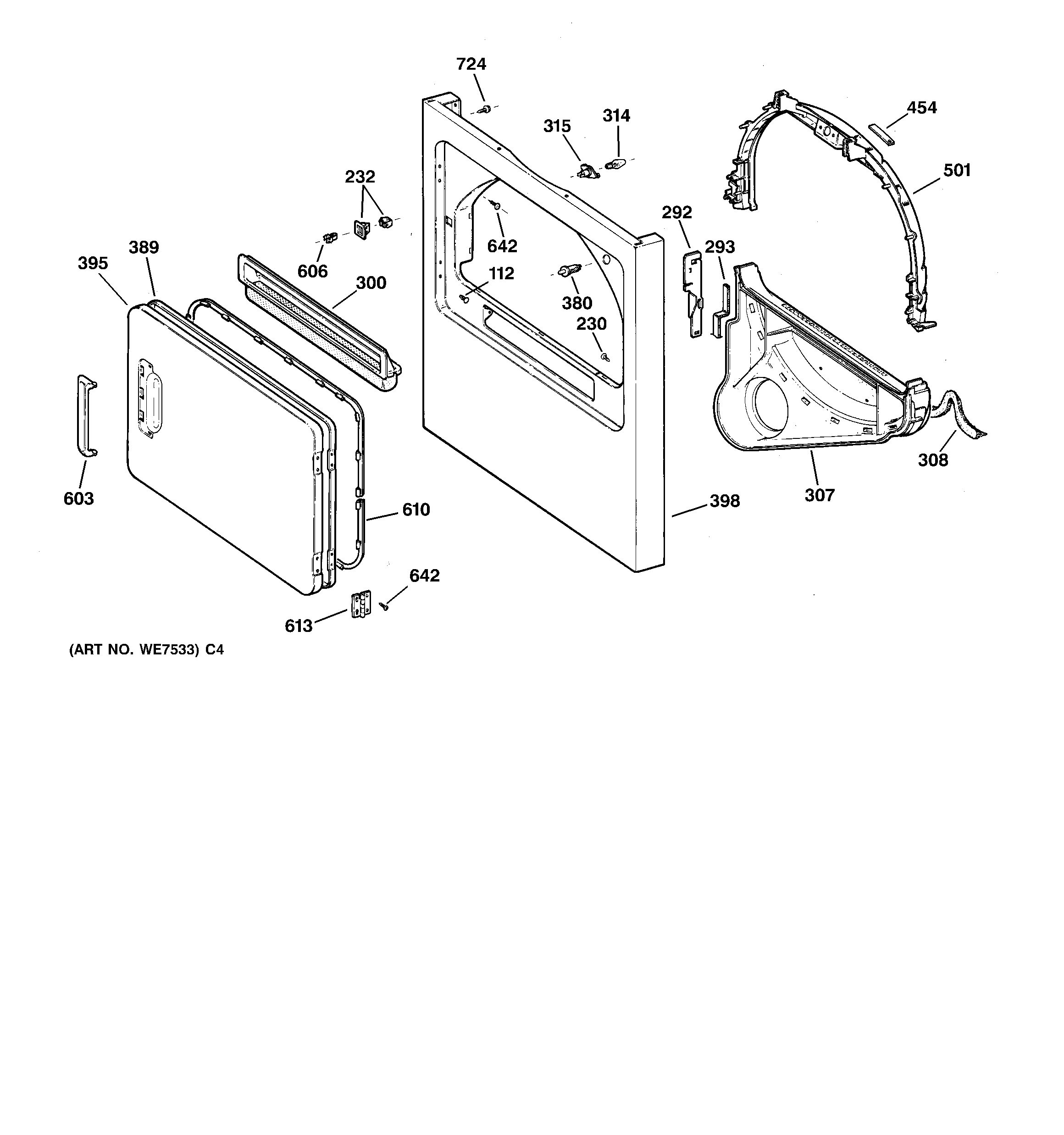 FRONT PANEL & DOOR